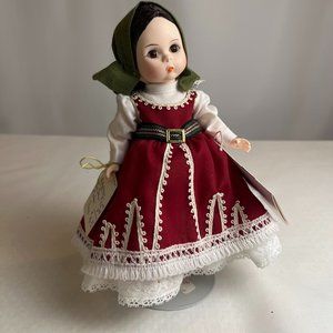 Madame Alexander | Bulgaria Doll #557 1970's Restrung Vintage Collectable Gift